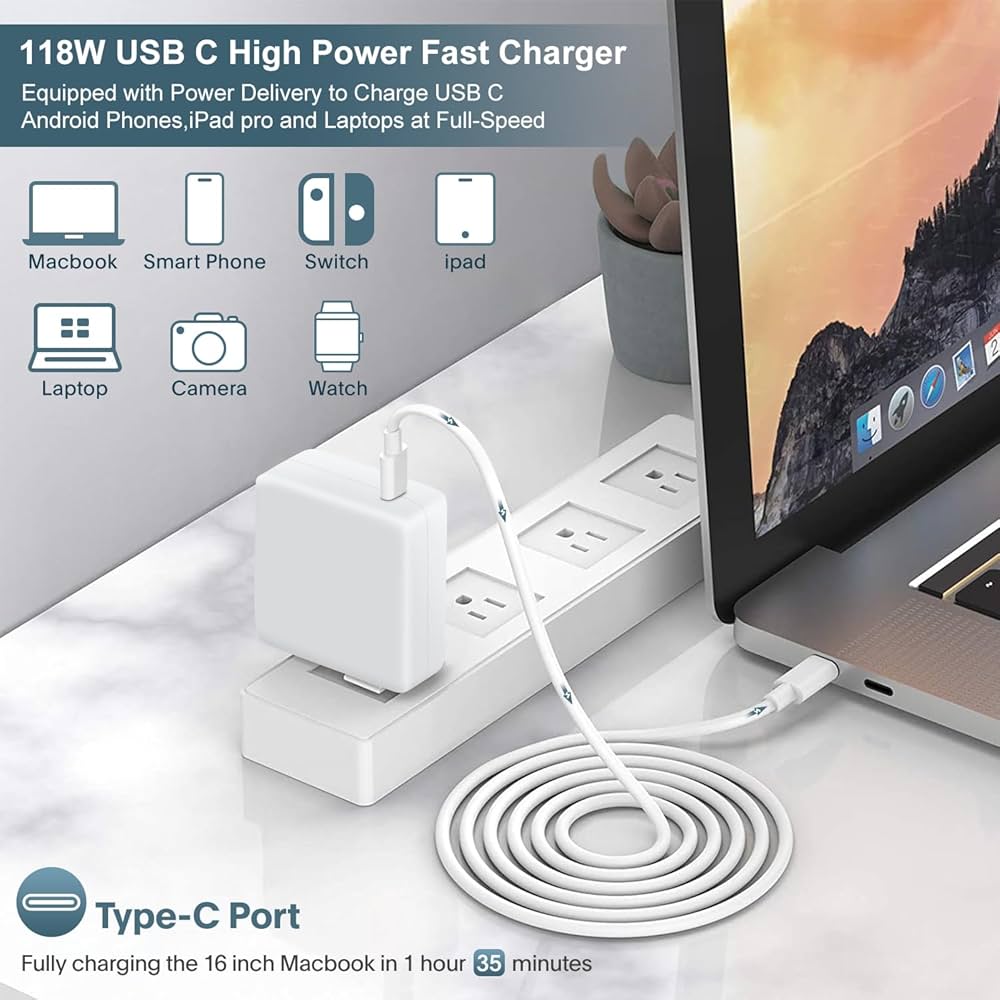 Apple MacBook Pro シルバー 本体 充電器付き Amazon.co.jp: Macbook対応でpro充電器, 87W Macbook対応で充電